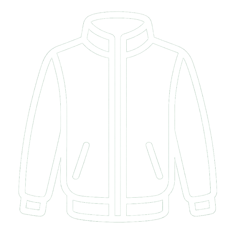 Zip jacket icon.